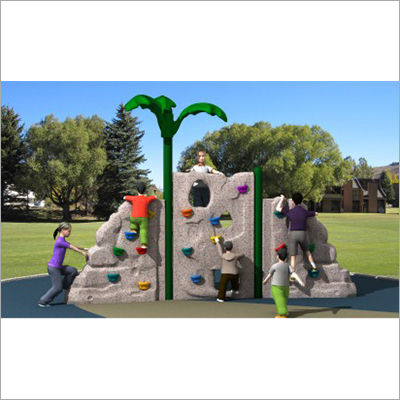 Lldpe Outdoor Kids Plastic Rock Climbing Wall