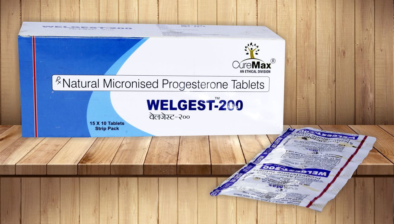 Natural Progesterone (Micronized) 100 Mg & 200 mg Tablets