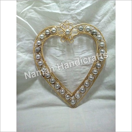 Brass Heart Photo Frame
