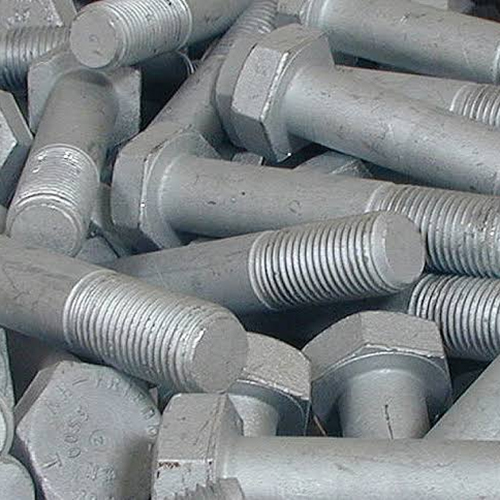 Hot Dip Bolt - Material Graders 4.6, 5.6, 8.8, 10.9, 12.9 | Long Life, Easy to Maintain, Multiple Plating Facilities Available