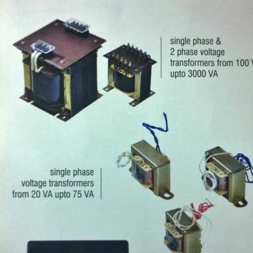 Transformer And Choke Base Material: Galvanized Steel