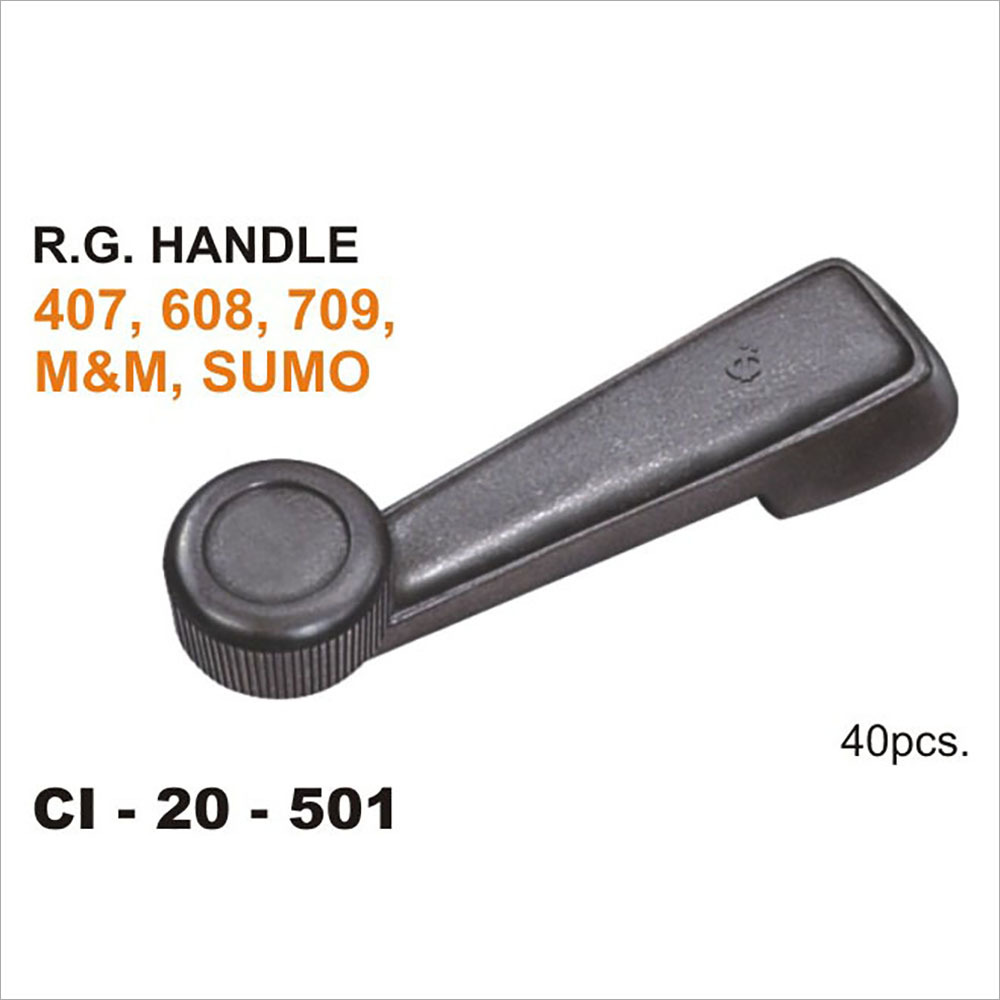 407,608,709,M&M, SUMO Tata R G Handle - Plastic Material, Black Color | Fluid Resistant, Crack Resistant, Long Life, 4-Wheeler Warranty