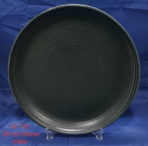 Black Matt Dinner Plate