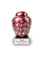 Beautiful Paws of Love Pet Urn