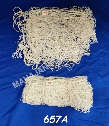 Cream Extra Thick Handball Net