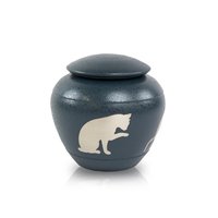 Silhouette Cat Cremation Urn New