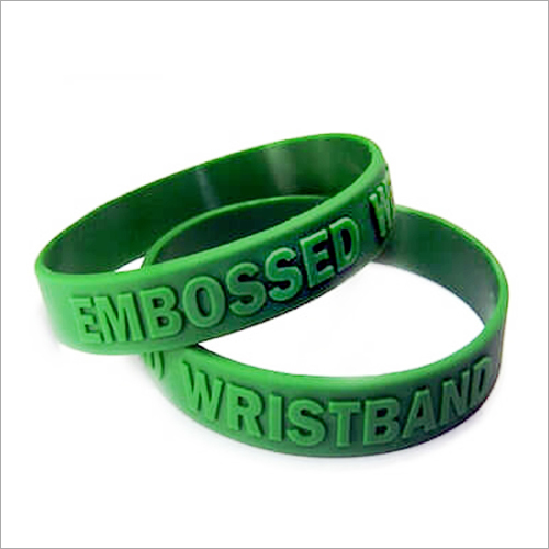 Embossed Wristband By PRINTECH