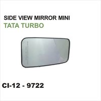 Tata Turbo Side View Mini Mirror - Glass, Various Sizes | For 4 Wheeler Vehicles, Includes Warranty, Expertly Manufactured Using Advanced Techniques