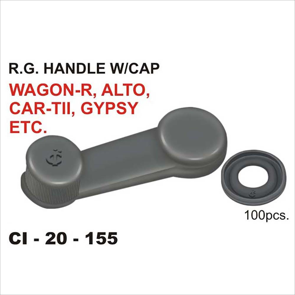 Gypsy, Wagon-R, Alto, R.G Handle W/Cap - Plastic Material, 4 Wheeler Vehicle Type, Black Gypsy Color | Warranty Included