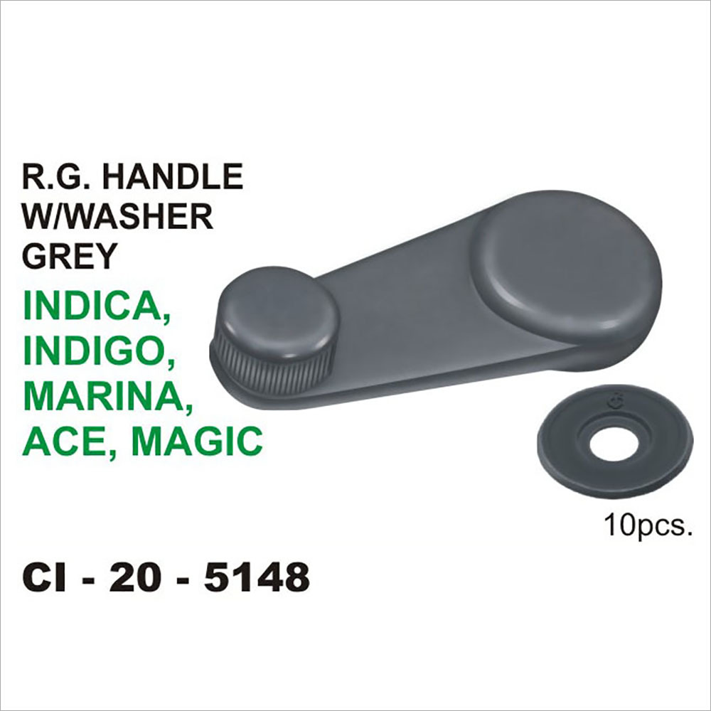 Tata Ace, INDICA, INDIGO, MARINA, R G Handle W/Washer - Plastic Material, 4 Wheeler Type, Black Color | Includes Warranty and Online Payment Option