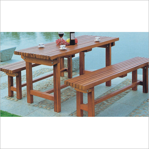 Brown Outdoor Wooden Furniture