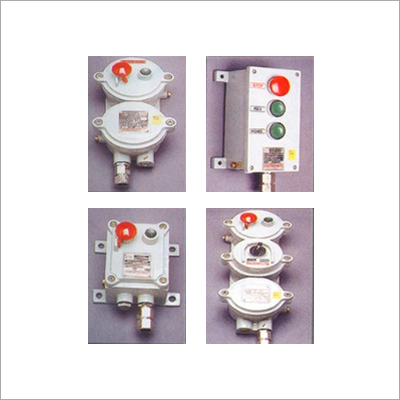 Flameproof Push Button Stations Raw Material: Metal