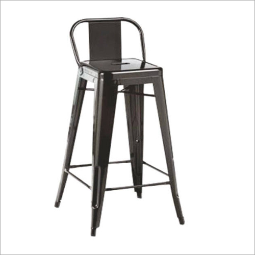 Armless Bar Chair - Durable Steel Customized Dimensions Multiple Color Options | Modern Indoor Seating Solution for Minimalist Spaces
