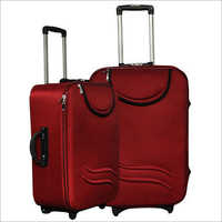 Red Travel Trolley Bag