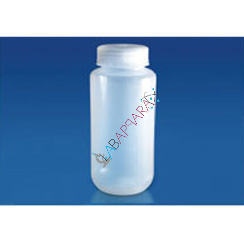 Reagent Bottle (Wide Mouth) Polypropylene Labappara - 30 ml, 60 ml, 125 ml, 250 ml, 500 ml, 1000 ml | Rigid, Translucent, Leakproof with Built-in Seal Ring