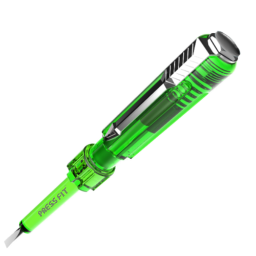 Pressfit Greeno Line Tester - Plastic and Steel, Green | Shock Resistant, Light Weight, Excellent Grip, Handy Electrician Tool