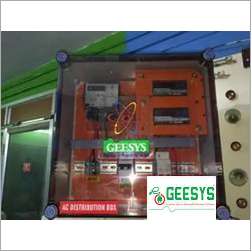 Solar AC Distribution Box With Meter