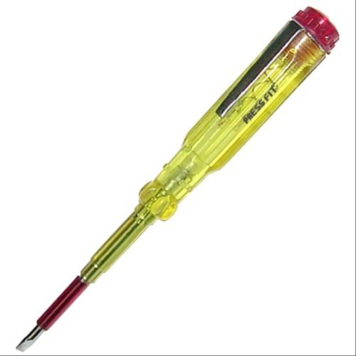Pressfit Charms Line Testers - Plastic and Steel, Yellow | Shock Resistant, Lightweight, Excellent Grip, Double Light Indicator