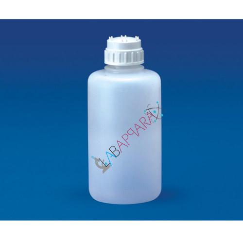 Heavy Duty Vacuum Bottle Polypropylene Labappara - 2000 ml., Autoclavable Design with Thick Walls, Rugged for Repeated Vacuum Applications