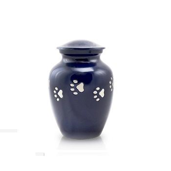 Paw Cremation Urn Medium Midnight New