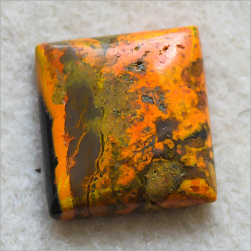 Bumble Bee Gemstone - 14.2 Carats Natural, Hand Made Cushion and Pear Cut Yellow Gemstone