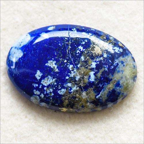 62.95 Carats Natural Lapis Gemstone - Oval Cut, Blue Hand Made Lapis with Rich Color Depth and Artisan Craftsmanship