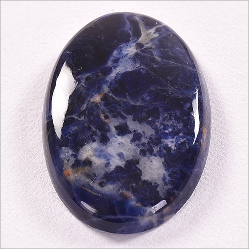Blue 34.65 Carats Natural Sodalite Semi Precious Loose Gemstone