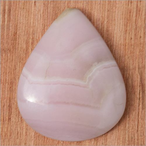 Natural Aragonite Gemstone - 78.9 Carats, 41x22.9mm Pear Cut, Light Pink | Healing Properties for Anger Control, Harmony, and Confidence Boost