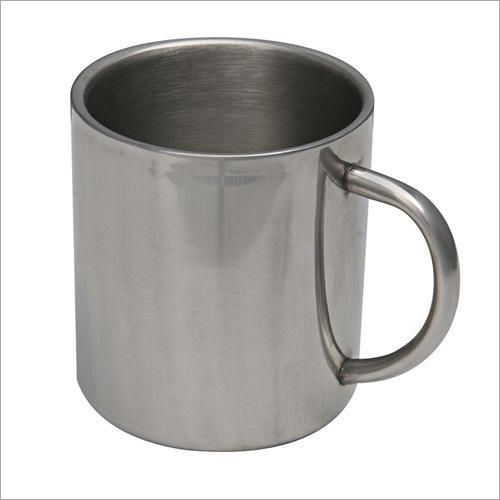 Silver Stainless Steel Mug