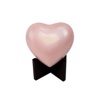 Arielle Heart Pet Urns Pastel Pink New