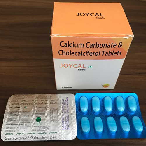 Joycal Tablets - Medicine Grade, Fat-Soluble Vitamin for Optimal Calcium Absorption | Strengthens Bones, Prevents Bone Disorders, Promotes Healthy Growth