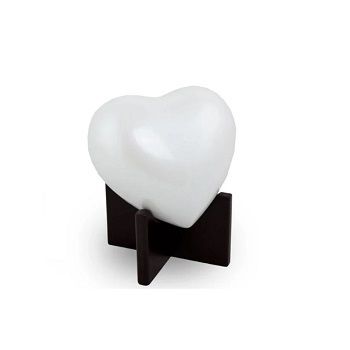 Arielle Heart Pet Urns Pearl New