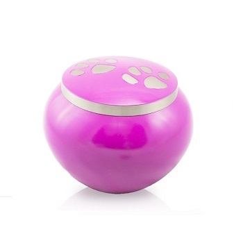 Gentle Paws Fuchsia Pet Cremation Urn Extra Large