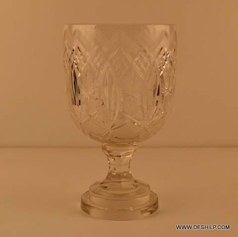 Handcrafted Glass Hurricane