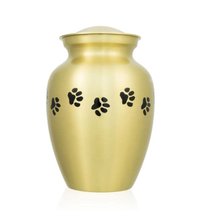 Pot Shaped Pet Cremation Brass Urn