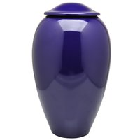 Purple Premium Brass Pet Cremation Urn