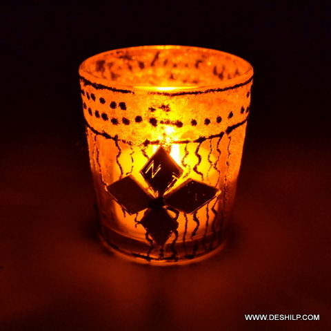 Decorative Small T Light Candle Holder