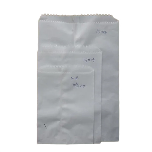 Biodegradable White Plain Paper Grocery Covers (Fp)