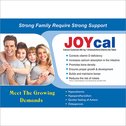 Joy Cal Tablets Grade: Medicine Grade