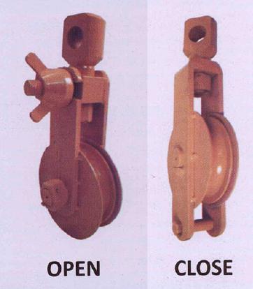 Single Sheave Open & Close Pulley (10 Ton)