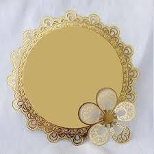Metal Wedding Card