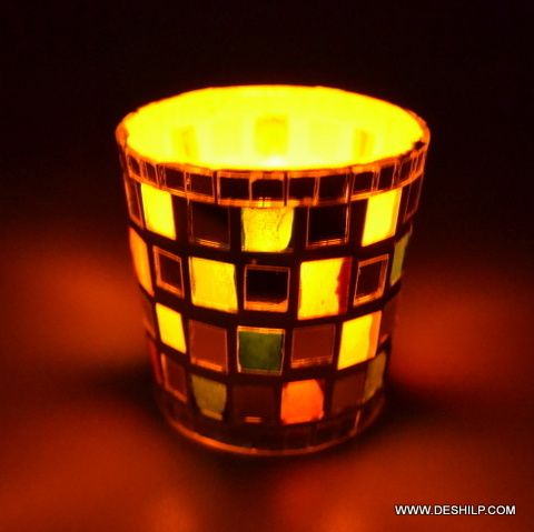 Decor Glass Candle Holder