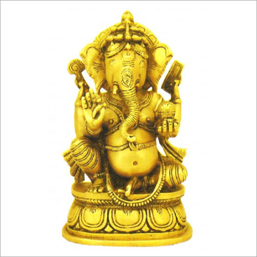 Brass Ganesha Statue Size: Customize