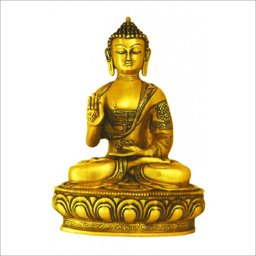 Brass Lord Buddha Statue Size: Customize