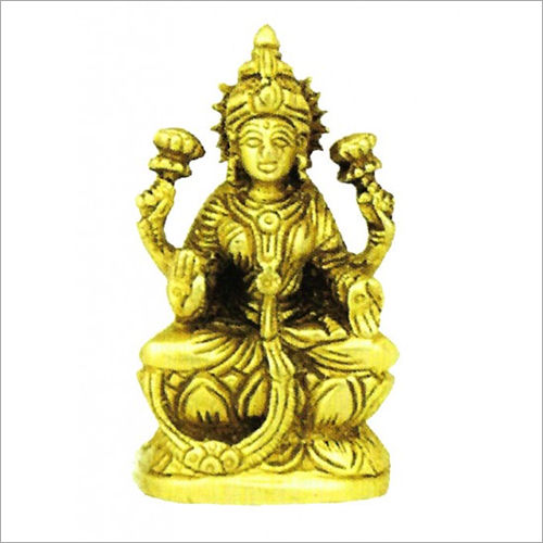 Brass Goddess Luxmi Mata