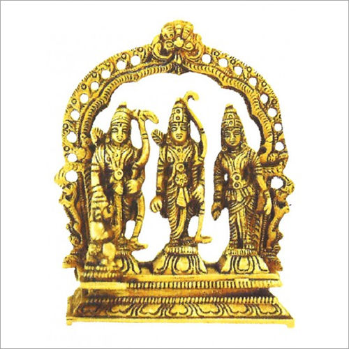 Brass Ram Darbar Statue Size: Customize