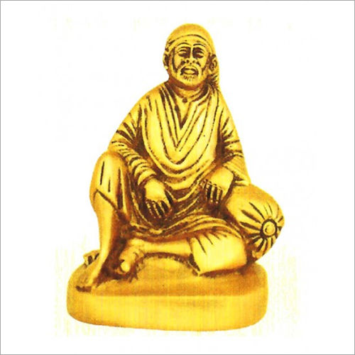 Brass Sai Baba Statue Size: Customize