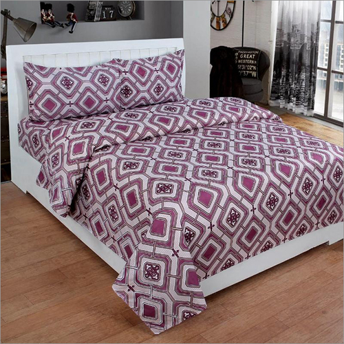 Heavy 3D Poly Cotton Trendy Bedsheet