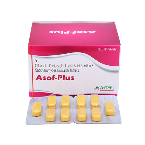Ofloxacin Orindazole Lactic Acid Bacillus And Saccharomyces Boulardii Tablets
