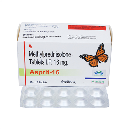 16 Mg Methylprednisolone Tablets Ip